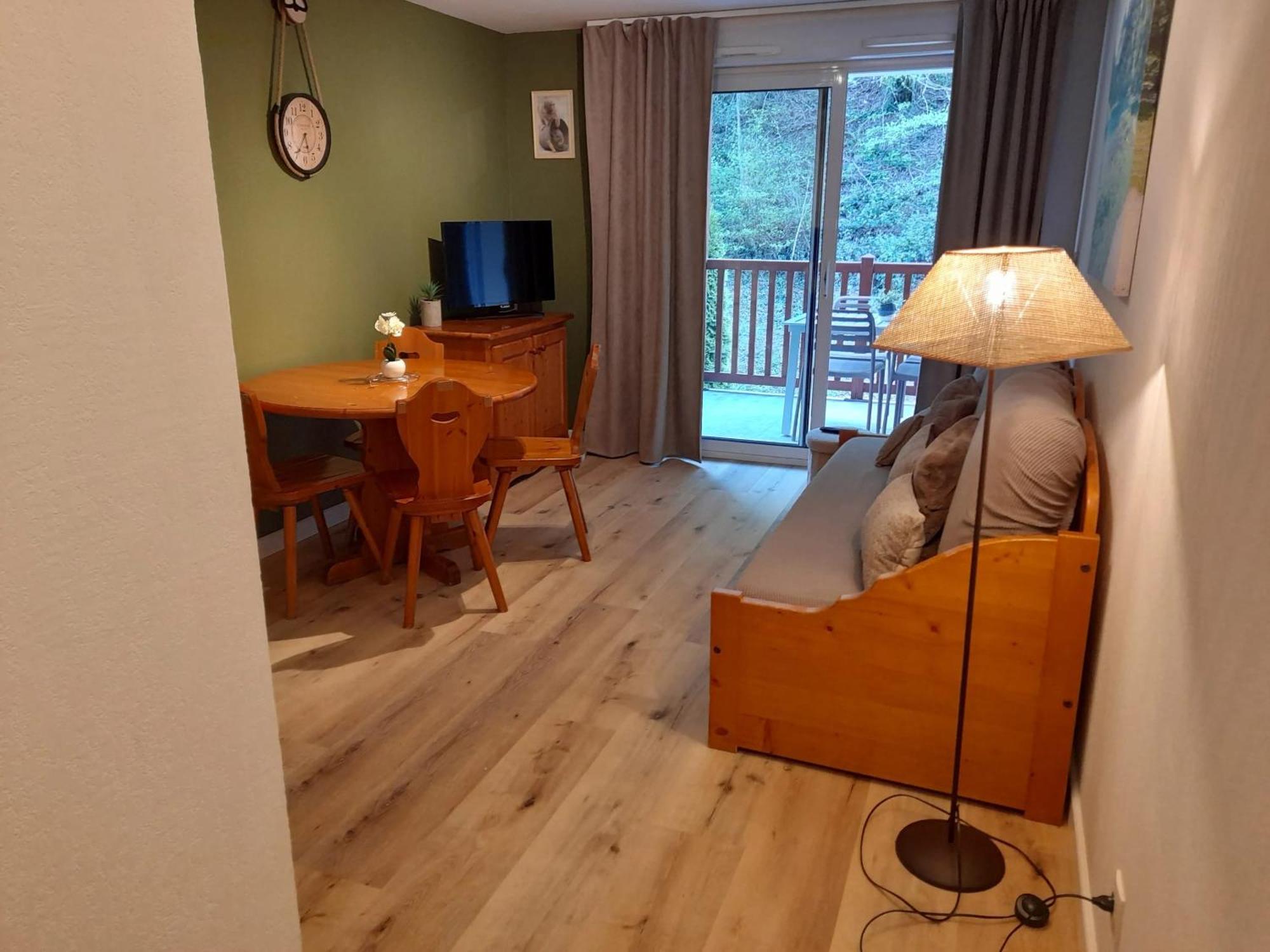 Appartement Avec Vue Sur La Montagne A Saint Lary Soulan 28 M² Piscine Eksteriør bilde